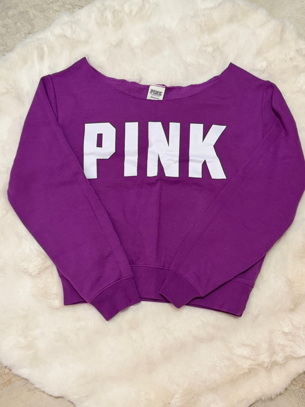 PINK Victoria's Secret Crewneck Sweatshirt - Purple